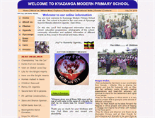 Tablet Screenshot of kyazanga.org